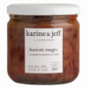 Haricots rouges, compotée de poivrons au cumin 320g