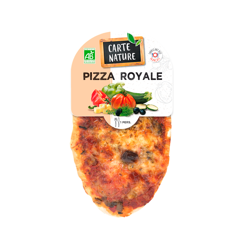 Pizza royale 1 personne 150g