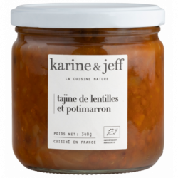 Tajine de lentilles et potimarron 340g