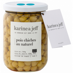 Pois chiche au naturel 420g...