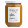 Soupe lentilles, carottes, butternut, ciboulette et curcuma 0,50l