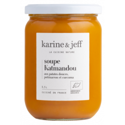 Soupe Katmandou: patates douces, potimarron et curcuma 0,5l