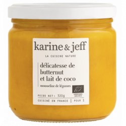 Délicatesse de butternut et lait de coco 320g