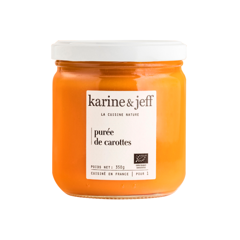 Purée de carottes 350g