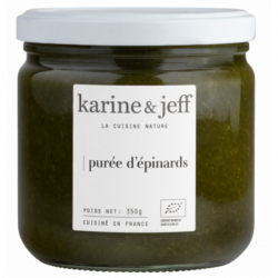 Purée d'épinards 350g