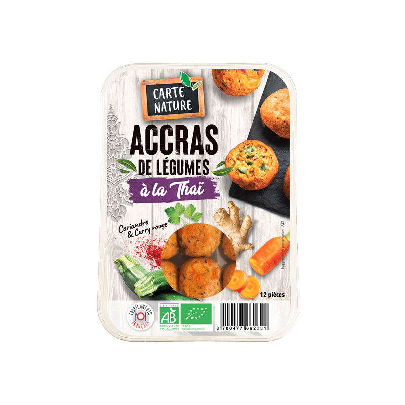 Accras de légumes à la thaï 220g