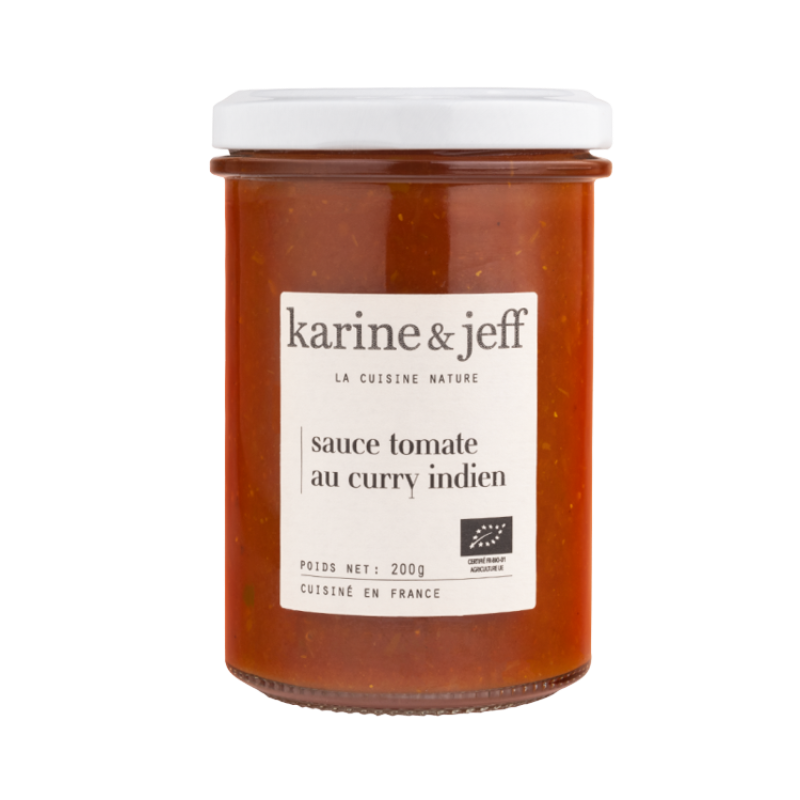 Sauce tomate au curry indien 200g