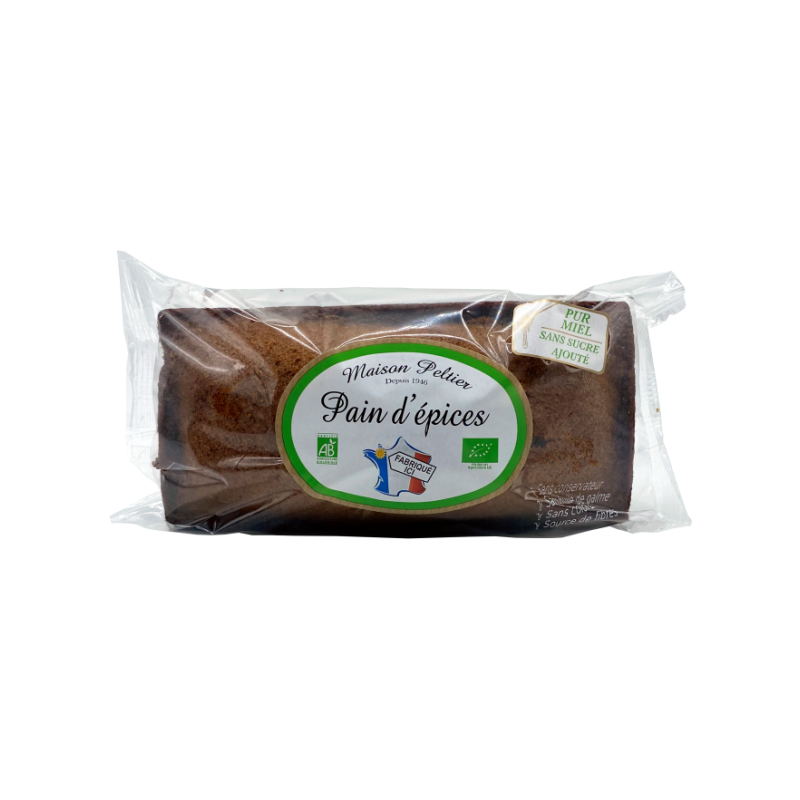 Pain d'épices pur miel, sans sucre ajouté 250g