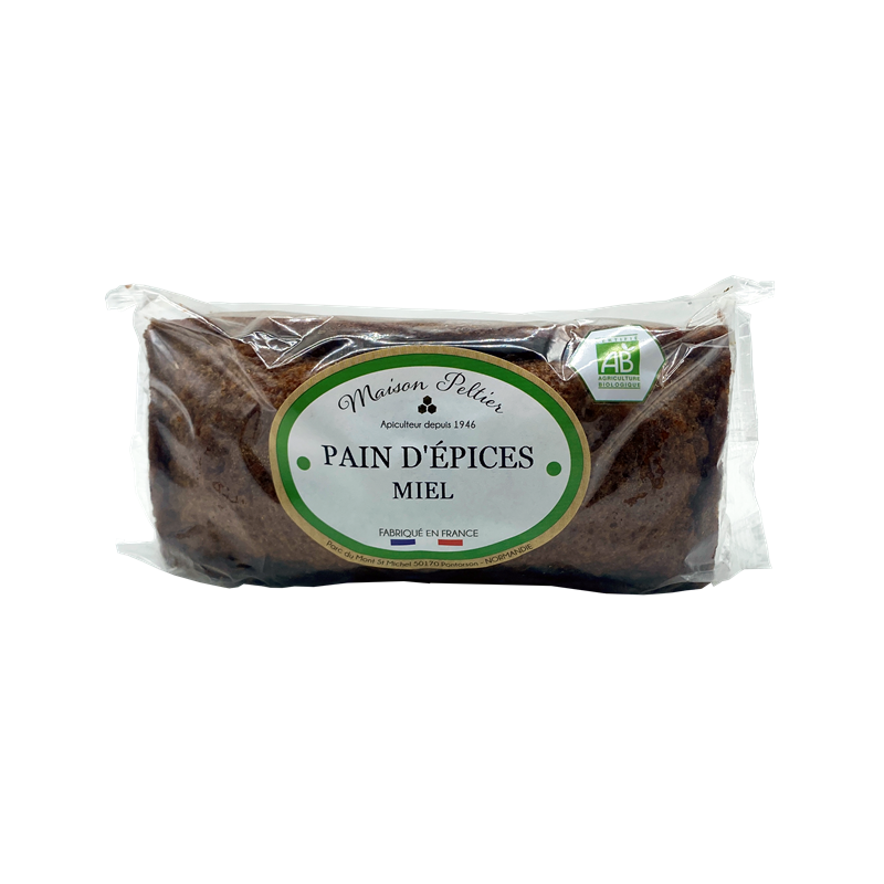 Pain d'épices au miel tranché 250g