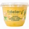 Houmous de lentilles jaunes, gingembre, citronnelle et cardamome 150g