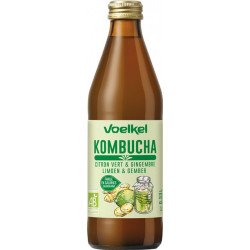 Kombucha citron vert gingembre 33cl