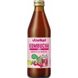 Kombucha griotte et menthe...