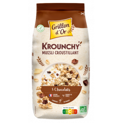 Krounchy 3 chocolats 500g