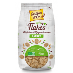 Super flakes céréales & légumineuses nature 325g
