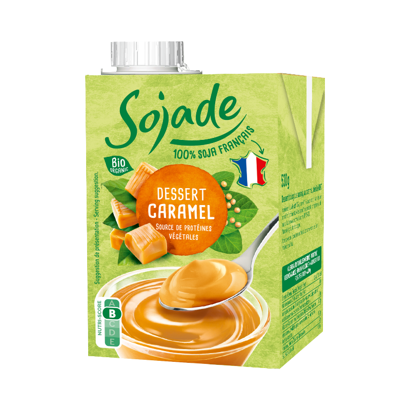 Dessert caramel Sojade 530g sans gluten