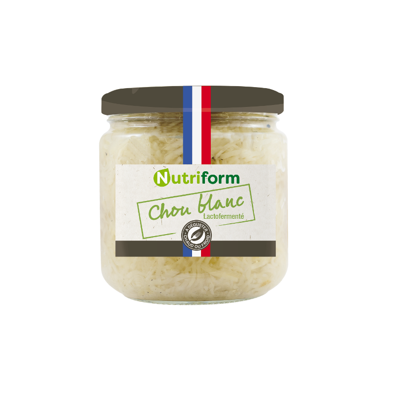 Chou blanc lactofermenté 380g