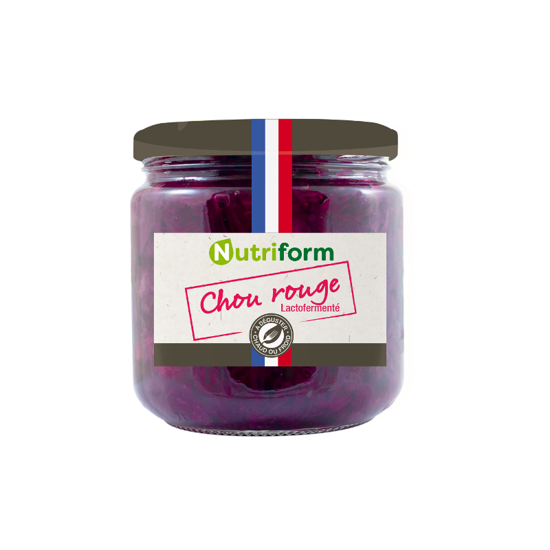 Chou rouge lactofermenté 380g