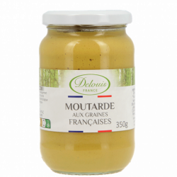 Moutarde de Dijon graines origine France 350g