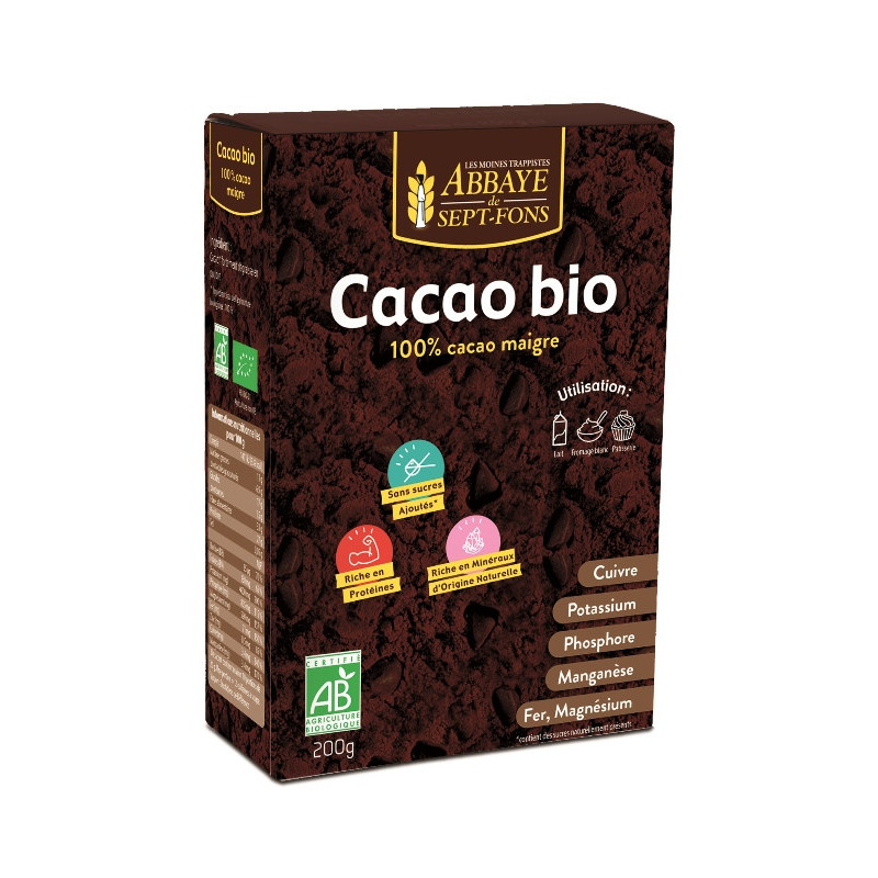 Cacao pur 200g