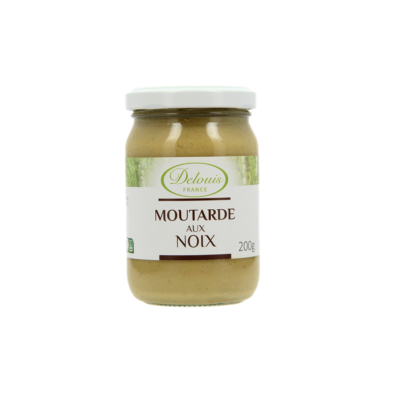 Moutarde aux noix 200g