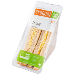 Sandwich le club, oeuf &...