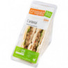 Sandwich l'oriental, falafels & riste d'aubergine, 155g