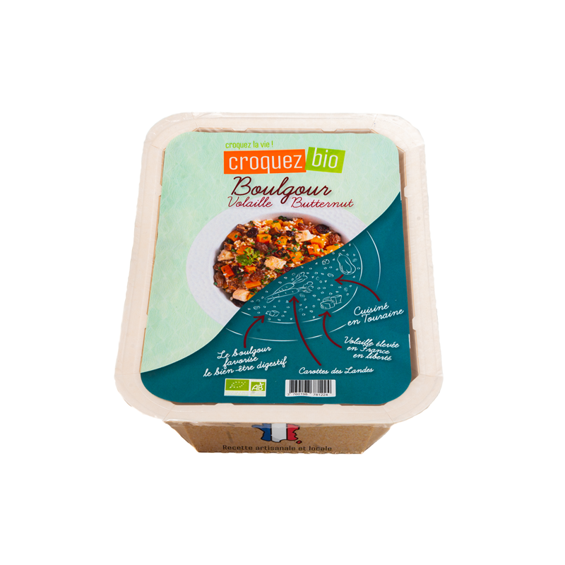 Boulgour volaille butternut 300g