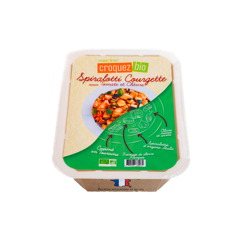 Spiralotti courgettes chèvre 300g