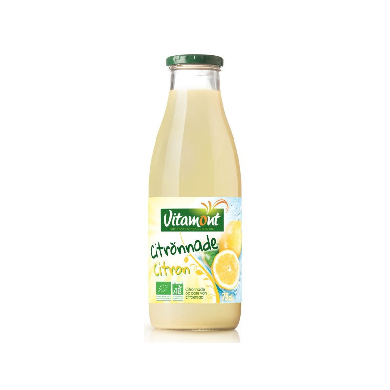 Citronnade au pur jus de citron jaune 75cl