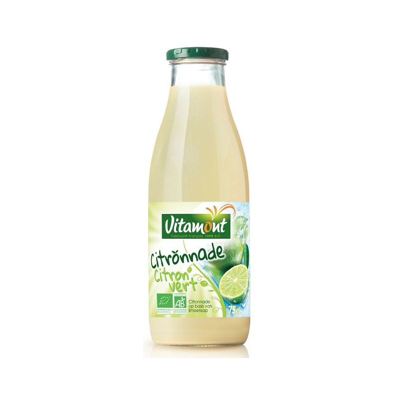 Citronnade au pur jus de citron vert 75cl