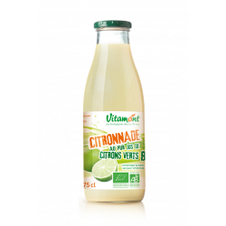 Citronnade au pur jus de citron vert 75cl