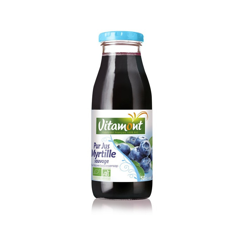 Pur jus de myrtilles 50cl