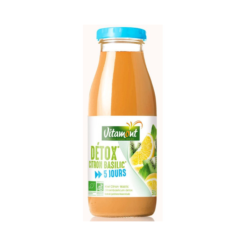 Détox citron basilic 50cl