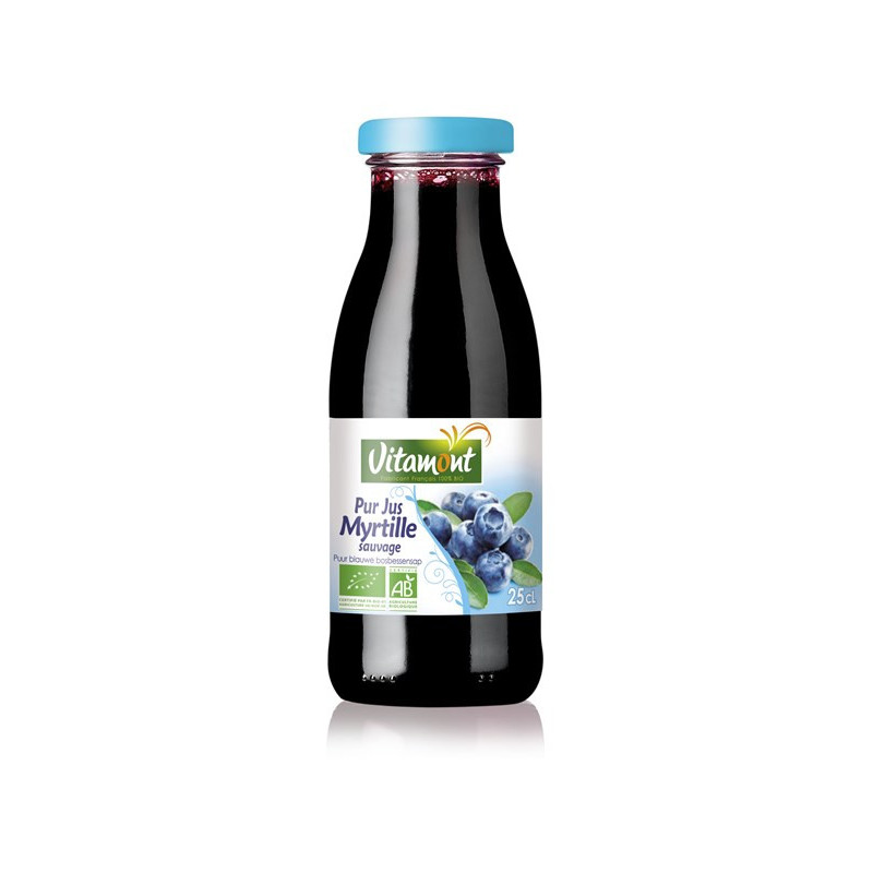 Pur jus de myrtille 25cl