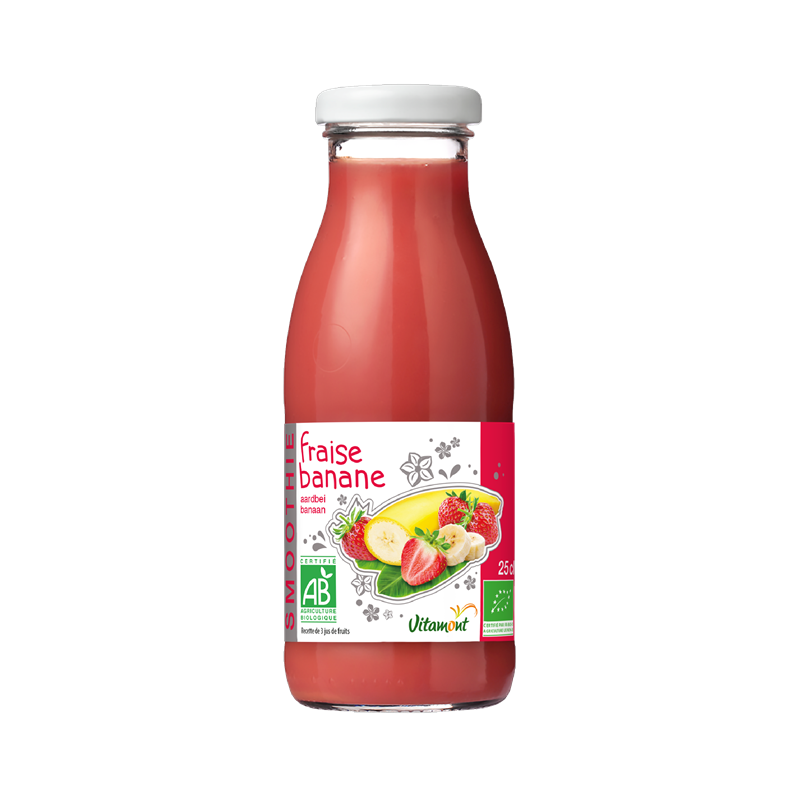 Smoothie fraise banane 25cl