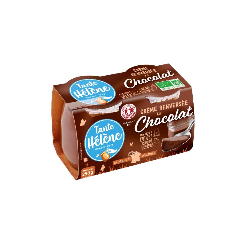 Crème renversée chocolat 2 x 125g