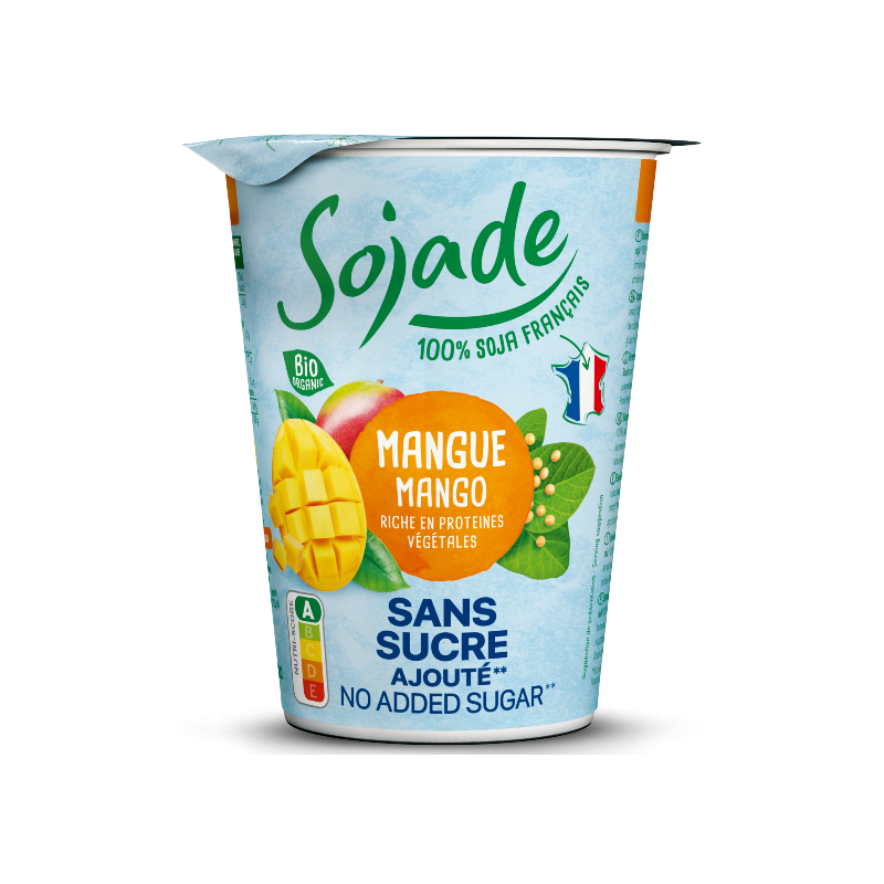 Sojade mangue sans sucres ajoutés 400g