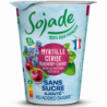 Sojade myrtille cerise sans sucres ajoutés 400g