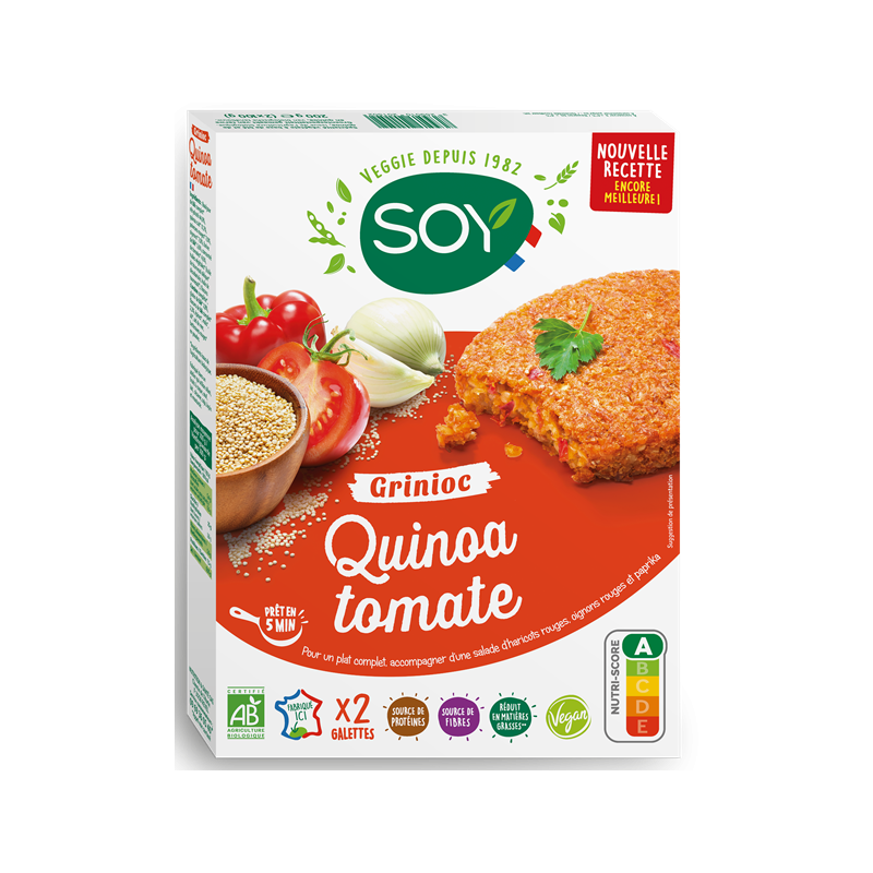 Grinioc quinoa-tomate 2x100g