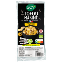 Tofou mariné au citron...