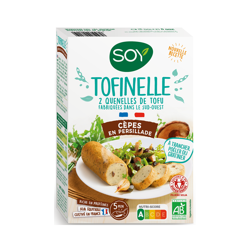 Tofinelle cèpes persillade 2x100g