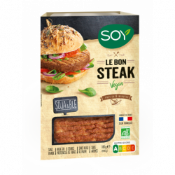 Steak végan, soja et blé, 180g