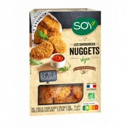 Nuggets végan, soja et blé, 170g