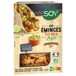 Emincés végan tex mex, au soja, 150g