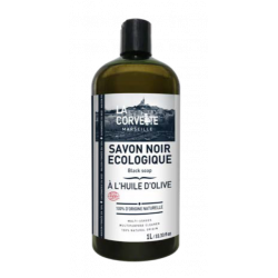 Savon noir huile d'olive liquide 1l