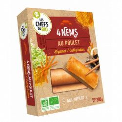 Nems au poulet, 4x50g