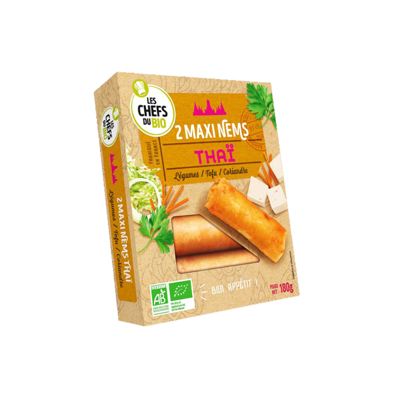 Maxi Nem Thaï, légumes tofu coriandre 2x90g