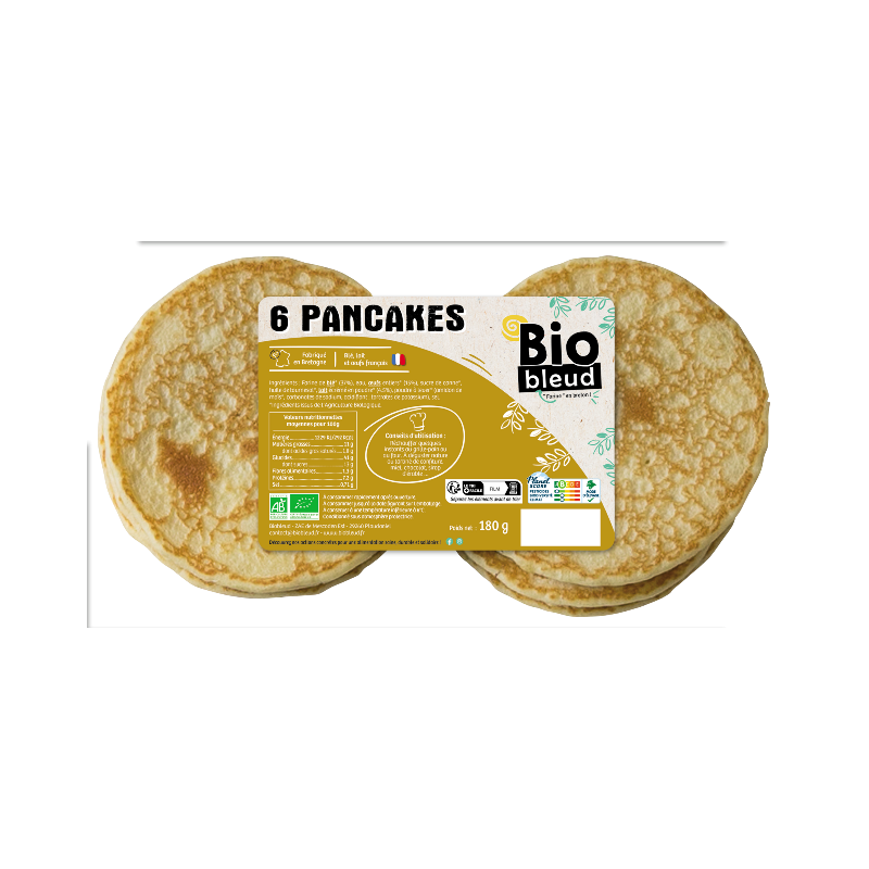 Pancakes 6x30g, 180g