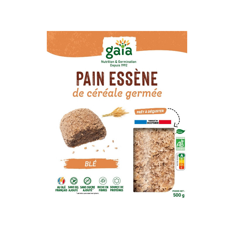 Pain essene au blé 500g