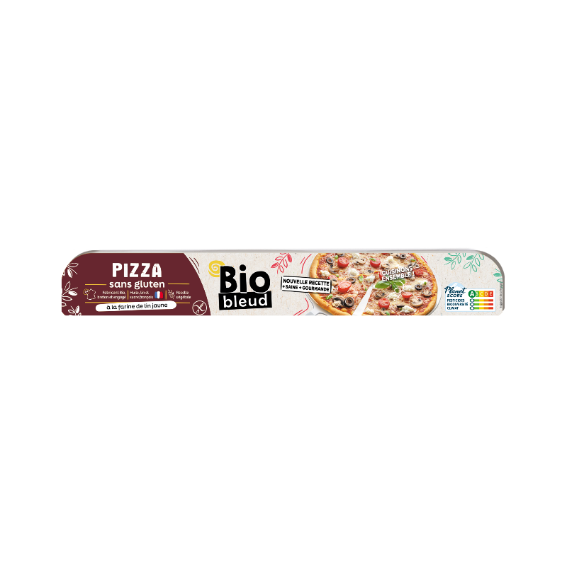 Pâte à pizza sans gluten, ronde prête à dérouler, 260g